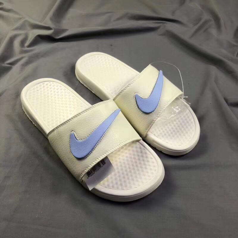 Nike Benassi JDI White Blue